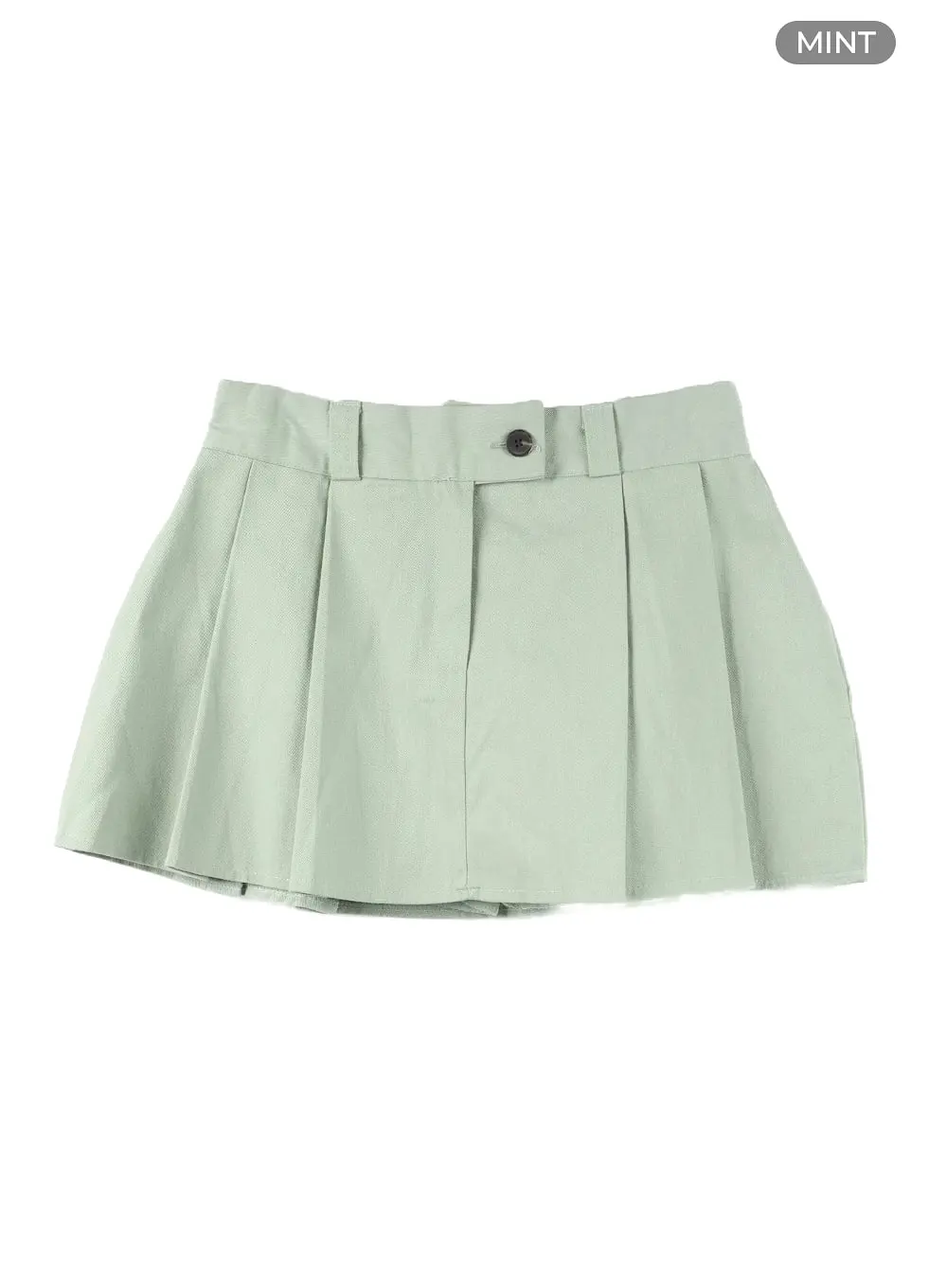 A-Line Pleated Mini Skirt OF422