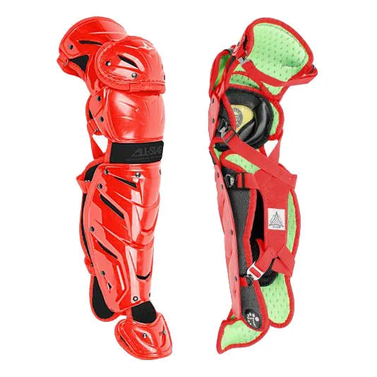 All Star System7 Axis Catcher's Leg Guards: LG912S7X / LG1216S7X / LG40SPRO / LG40WPRO