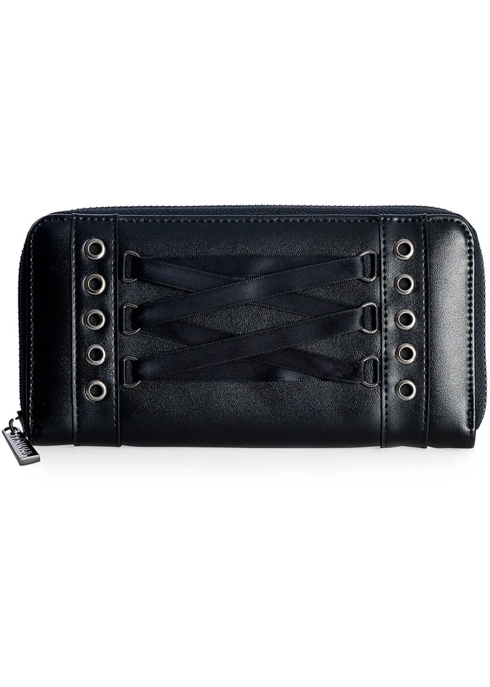 Banned Astaroth Corset Wallet Black