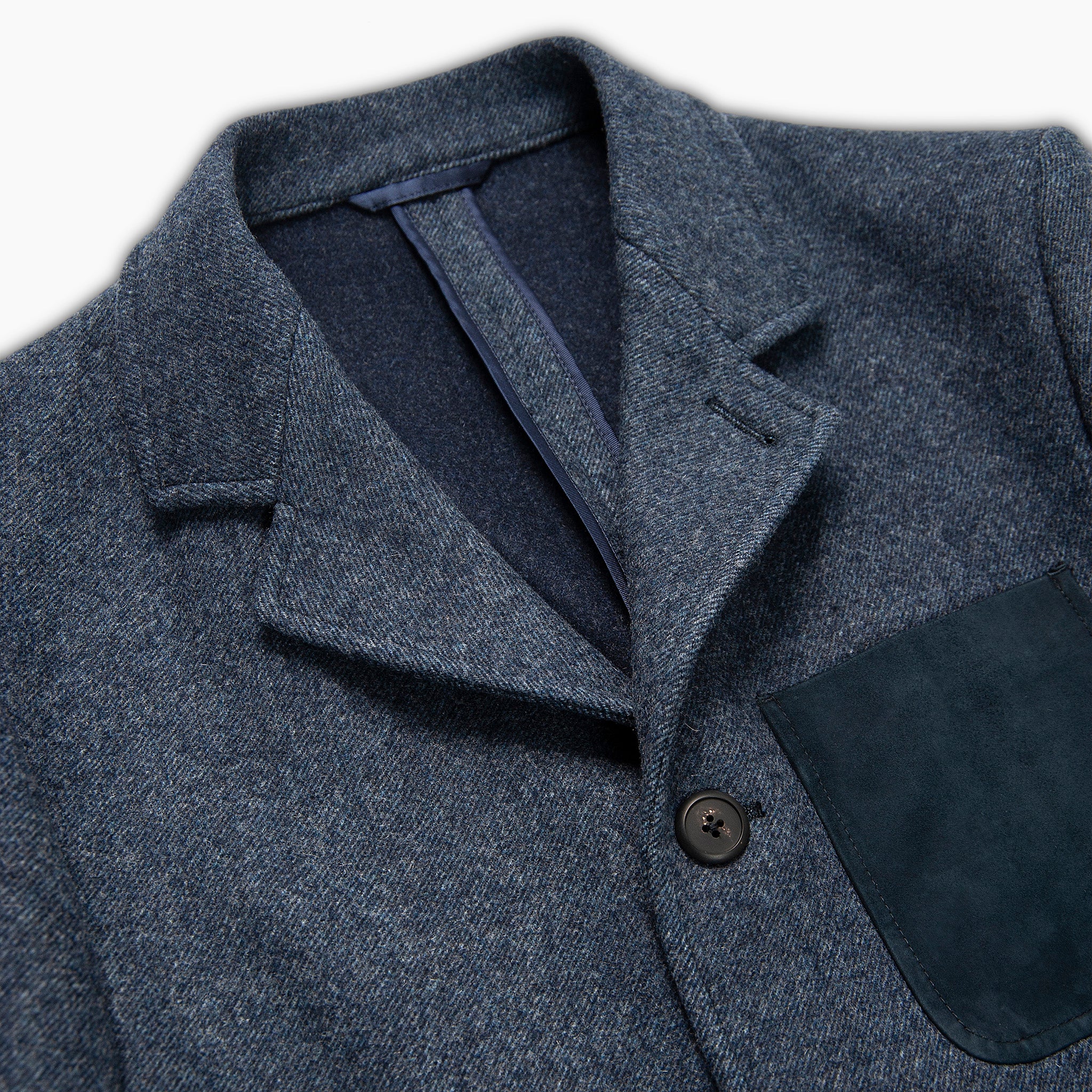 Bard double felted wool and cashmere blazer