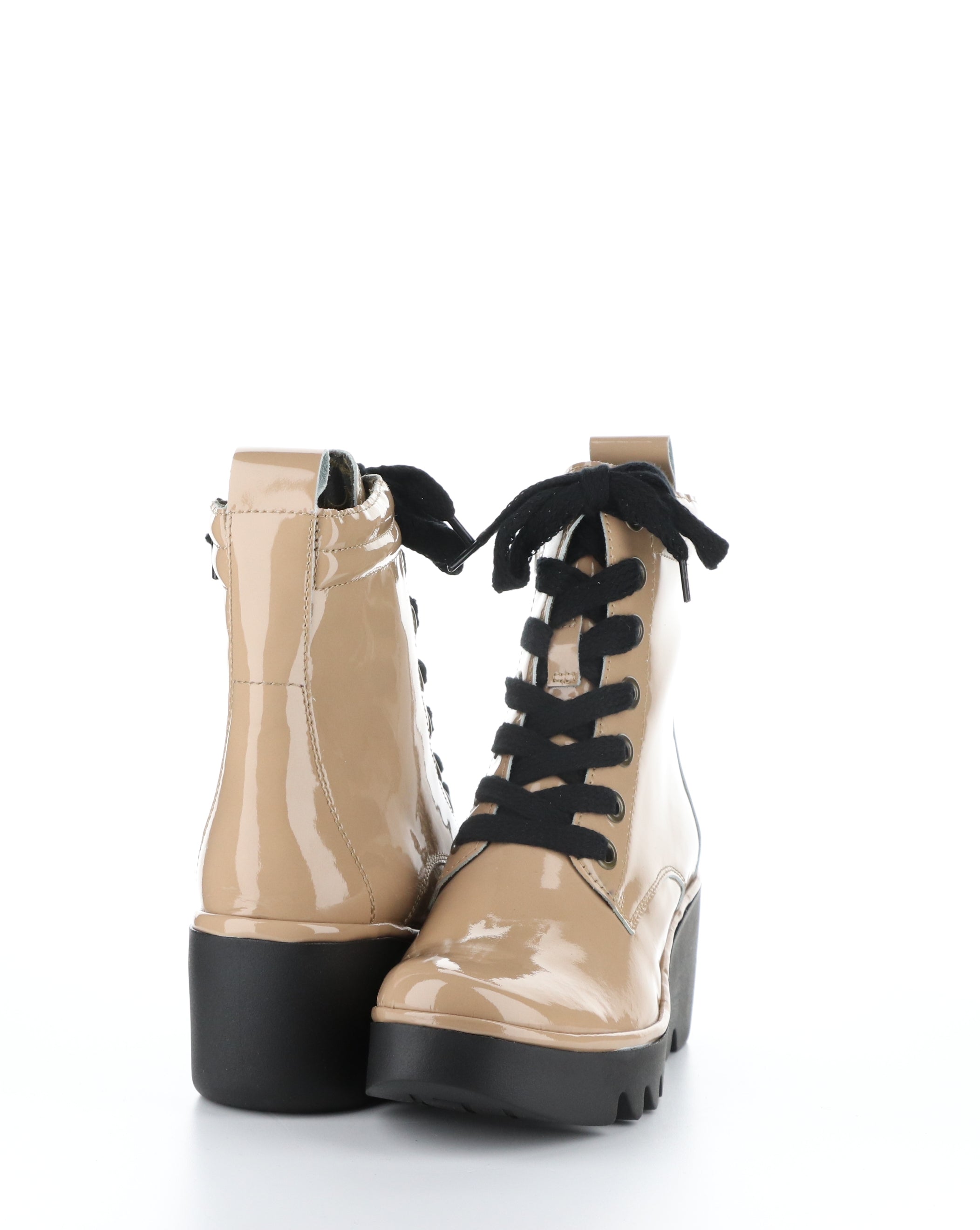 BIAZ329FLY 008 CAPPUCCINO Lace-up Boots