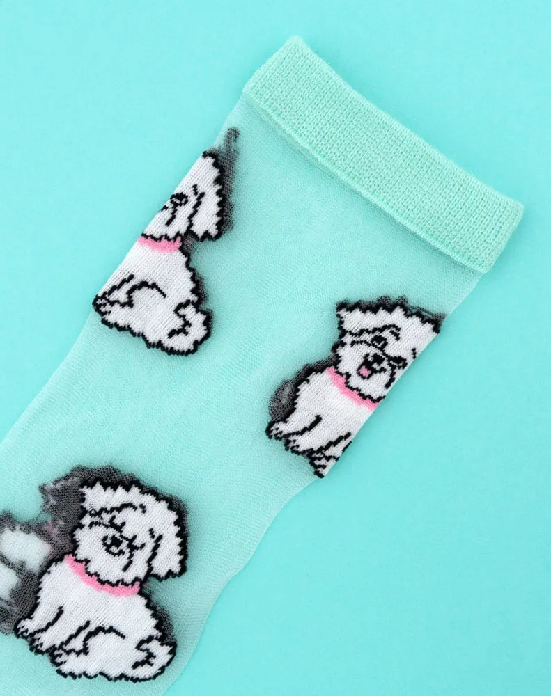 BICHON SHEER SOCKS