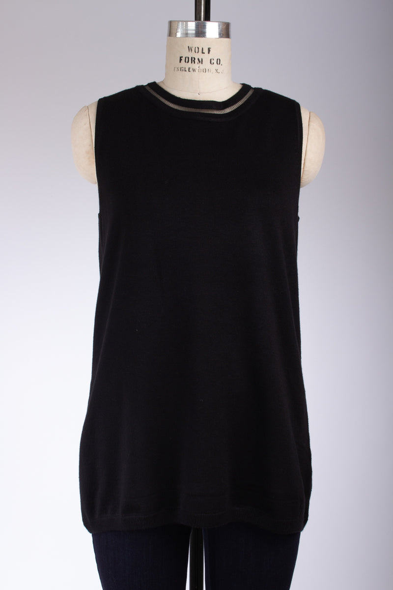 Black Sweater Tank