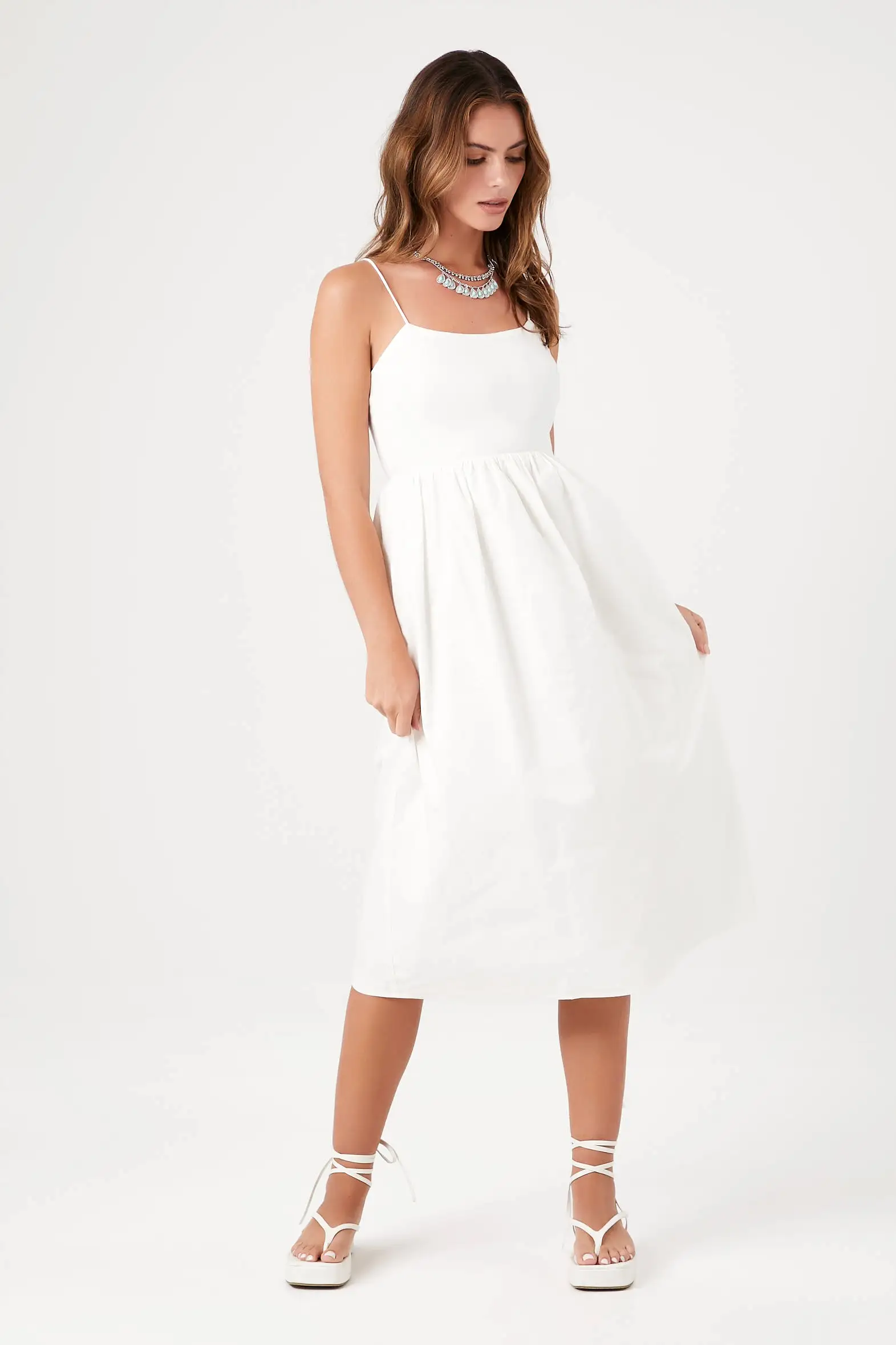 Cami Babydoll Midi Dress