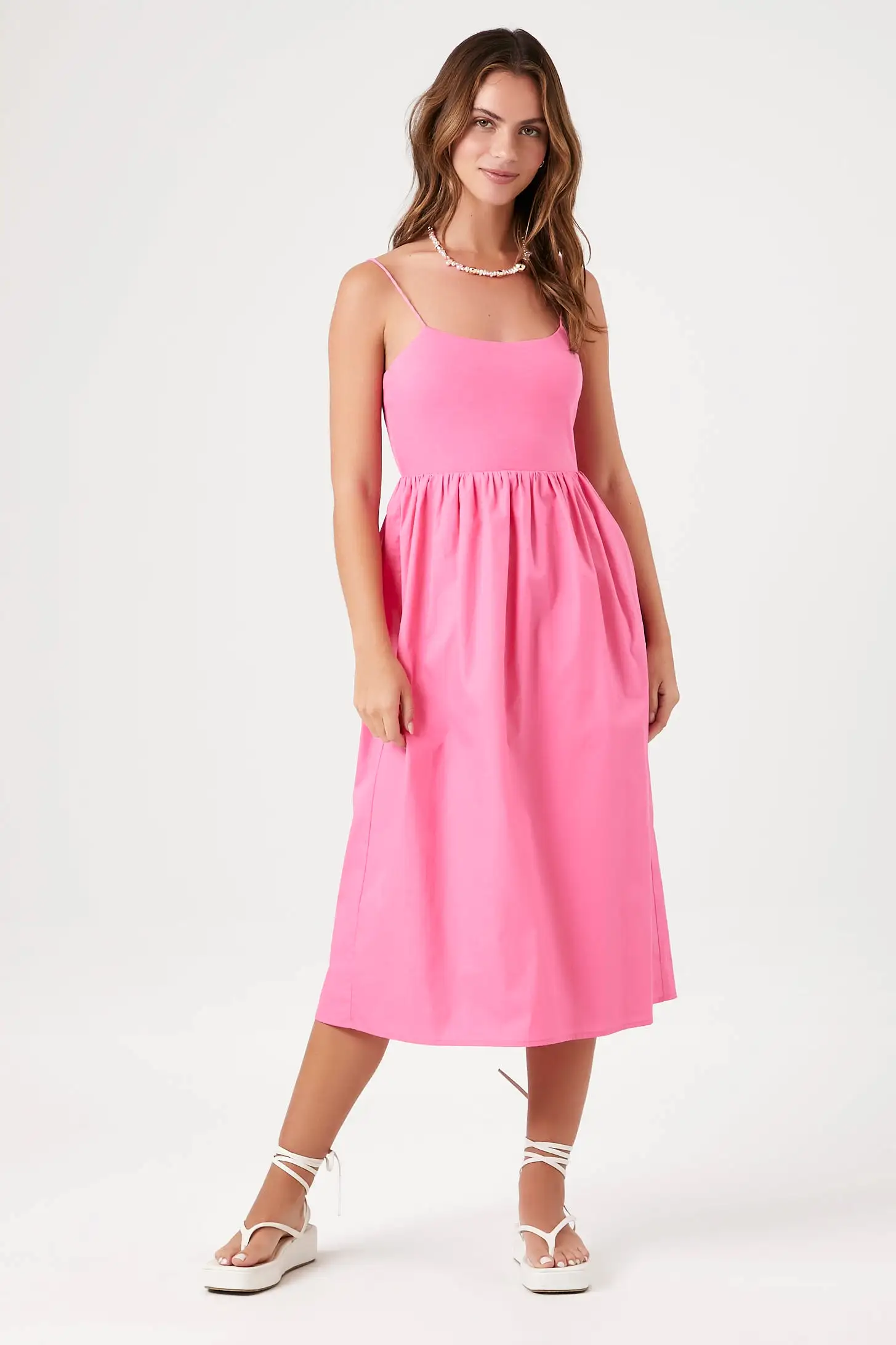 Cami Babydoll Midi Dress