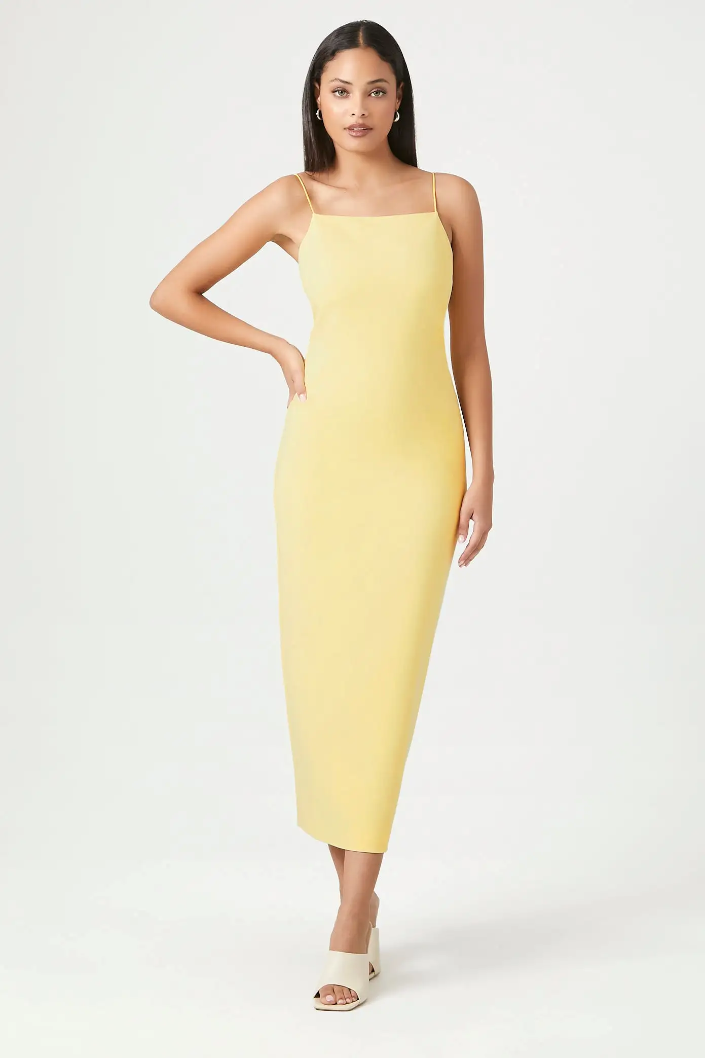 Cami Slit Midi Dress