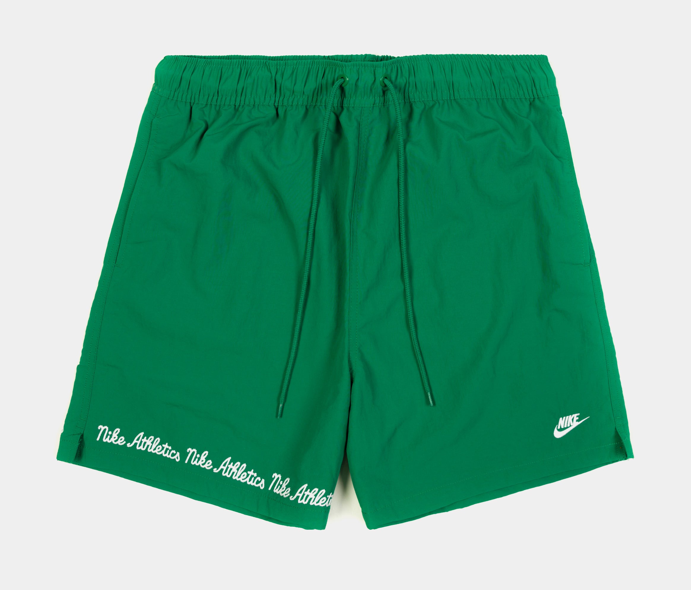 Club Flow Varsity Mens Shorts (Malachite/White)