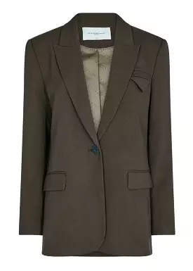 Copenhagen Muse Tailor Jacket - Blazer - Olive Melange