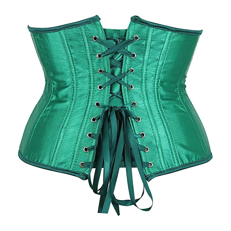 Corset Drag Satin (Green)