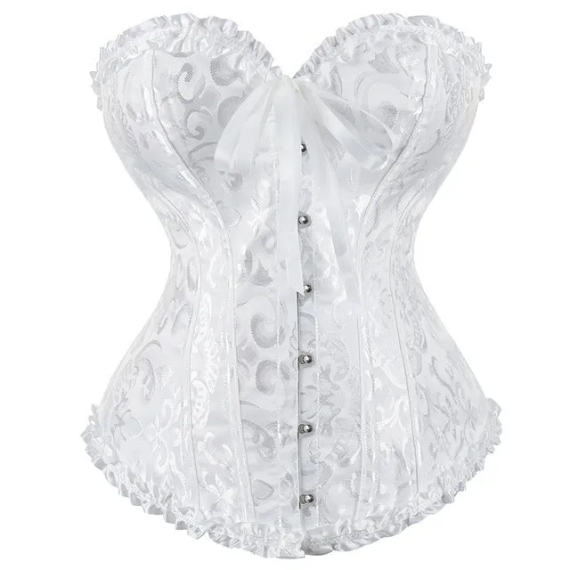 Corset Queen Floryland (White)