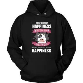 Cows Are Happiness Unisex Hoodie Sweatshirt