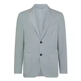 Craig deconstructed  GD cotton Sailcloth  blazer in shade grey