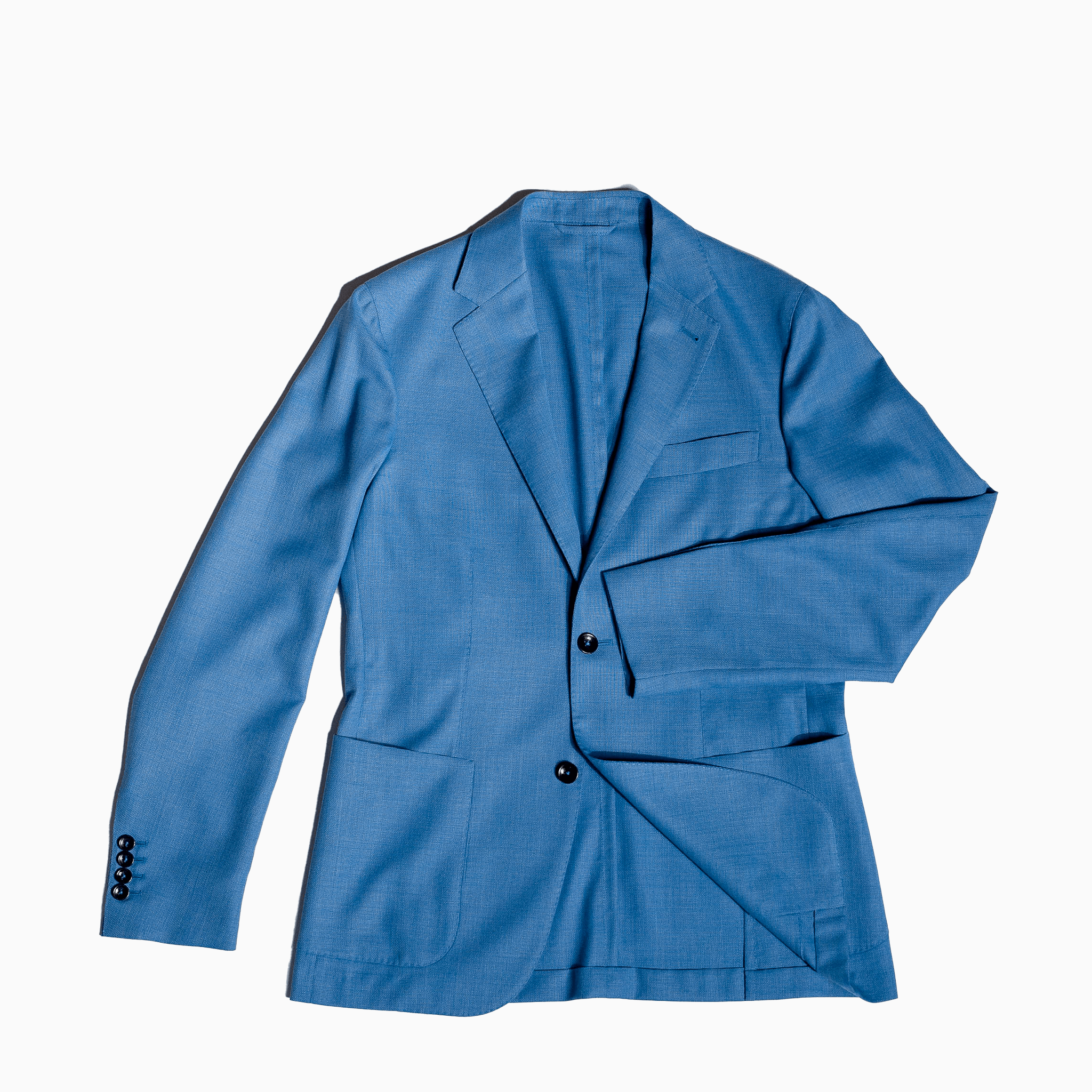 Craig deconstructed  Virgin Wool hopsack structured blazer