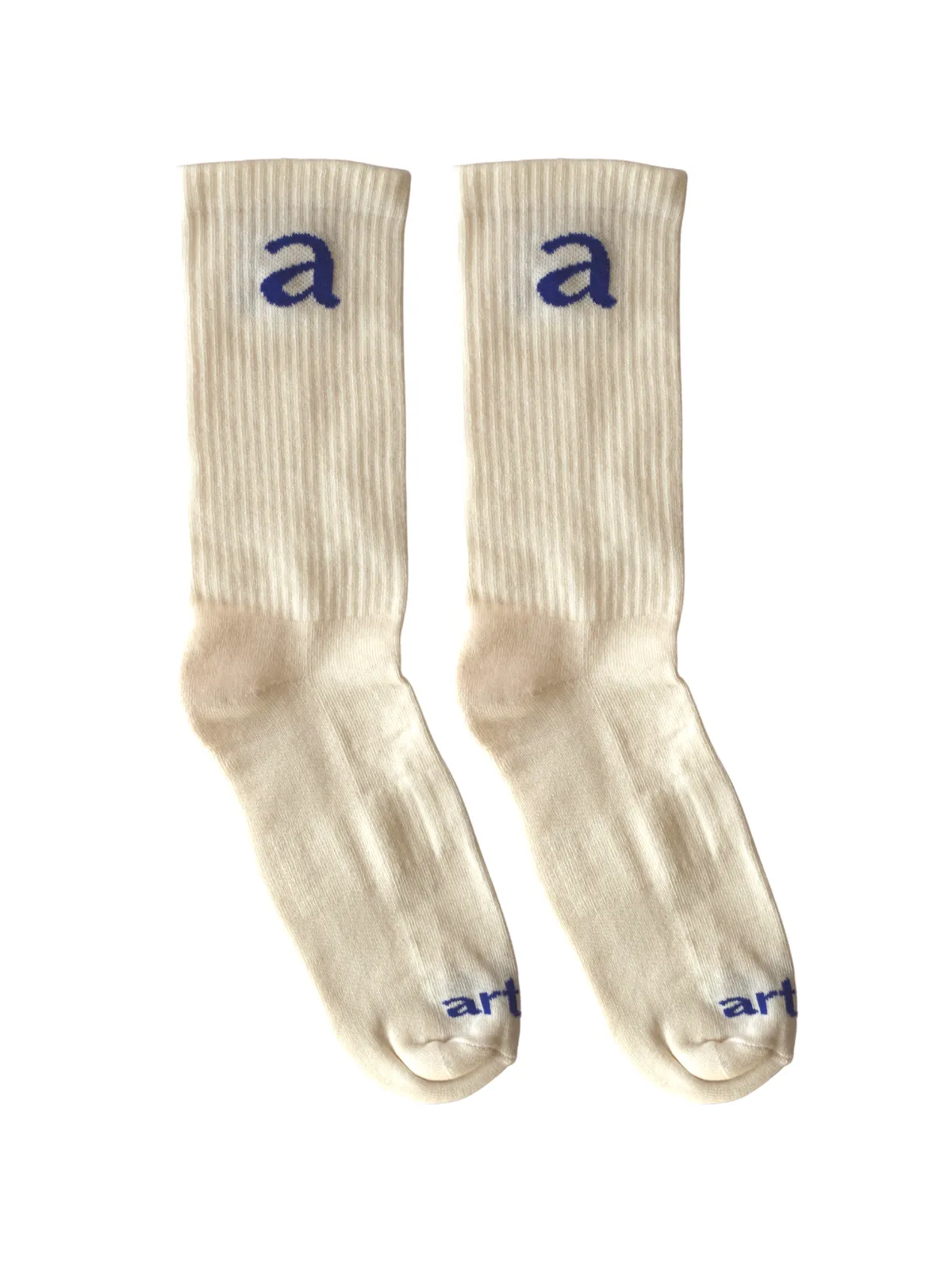 Cream Crew Socks