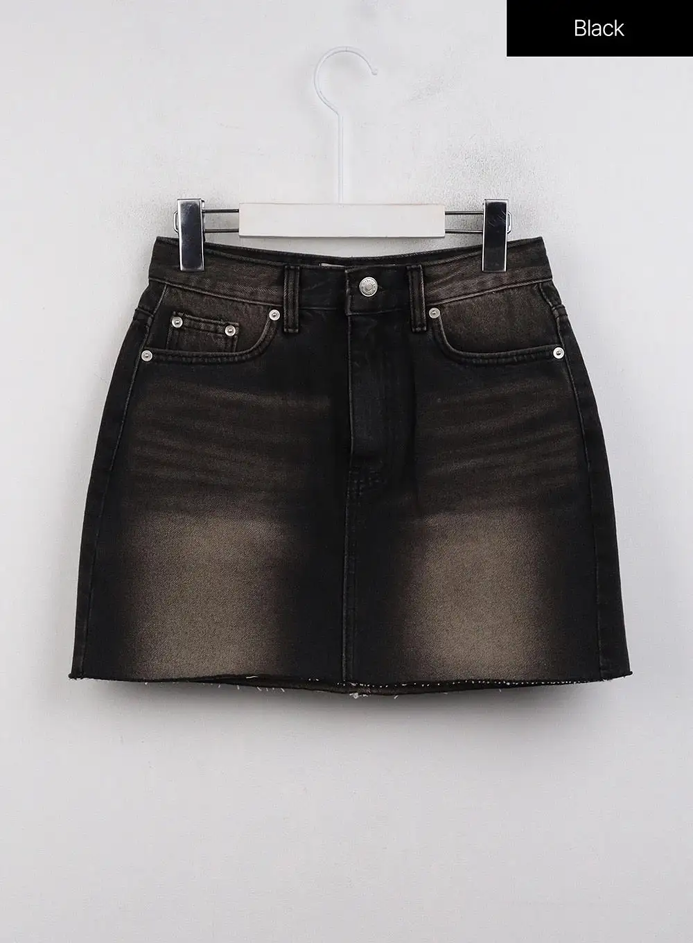 Denim High Waist Mini Skirt CJ412