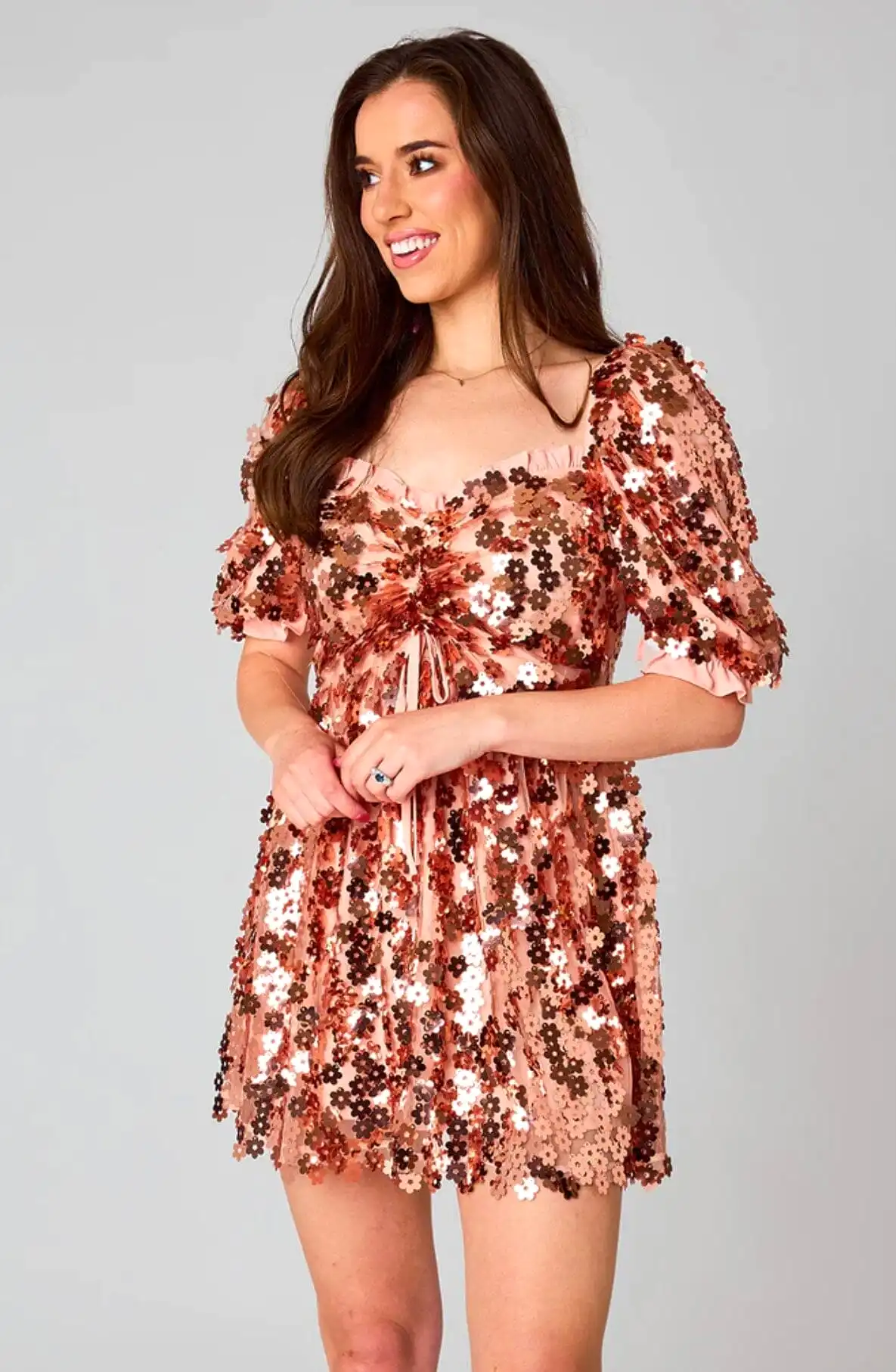 Disco Flowers Dress