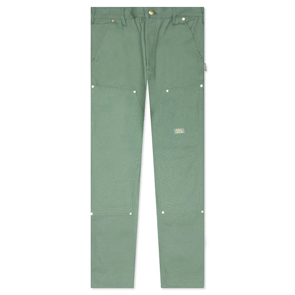 Double Knee Pant - Aventurine Green