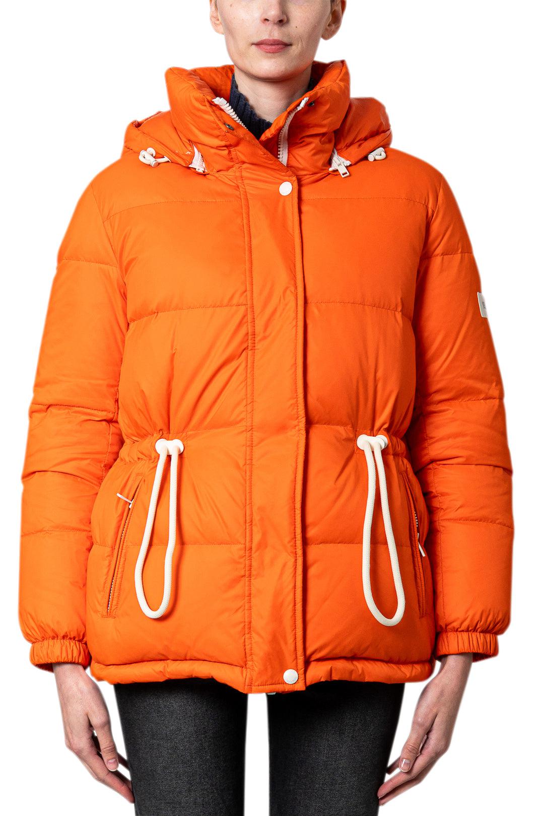 Drawstring Reversible Down Jacket