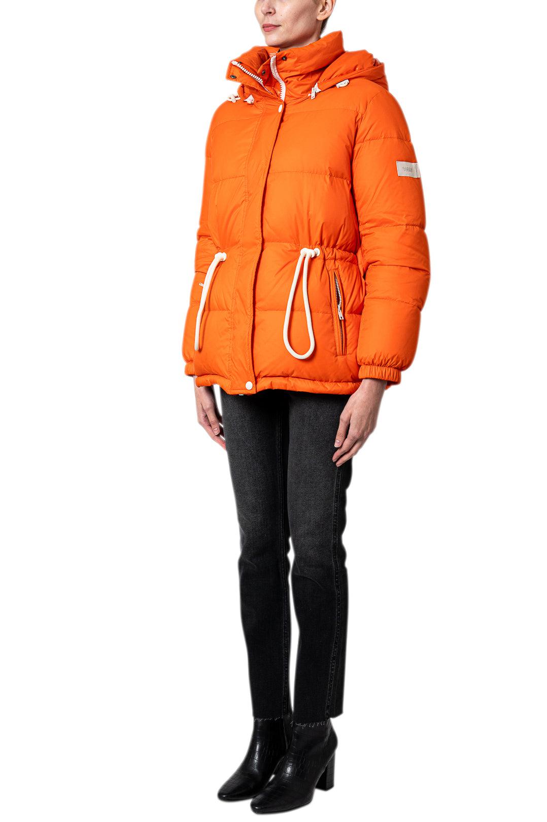 Drawstring Reversible Down Jacket