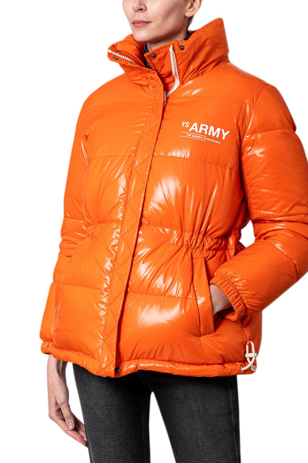 Drawstring Reversible Down Jacket