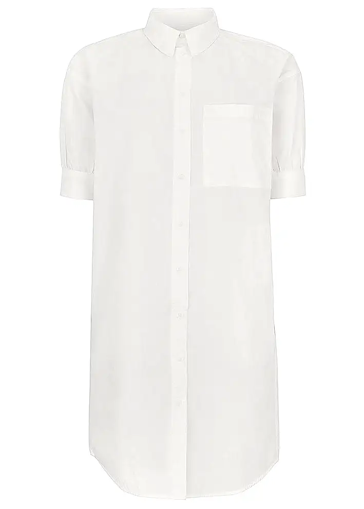 Esmé Studios Aya 2/4 Shirt Dress - Kjole - Snow White