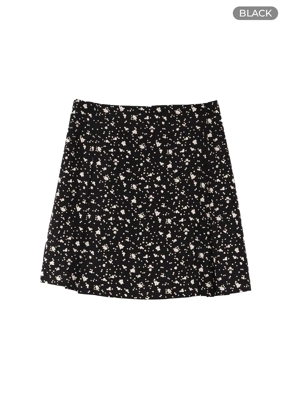 Floral Print Mini Skirt OF422