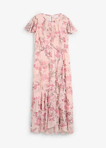 Flounced Floral Dress by bonprix | Look Again