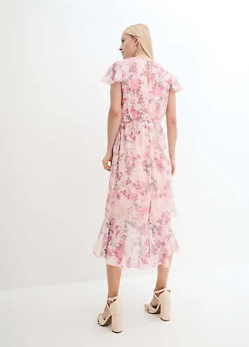 Flounced Floral Dress by bonprix | Look Again