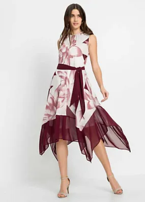 Hanky Hem Floral Dress by bonprix | Look Again