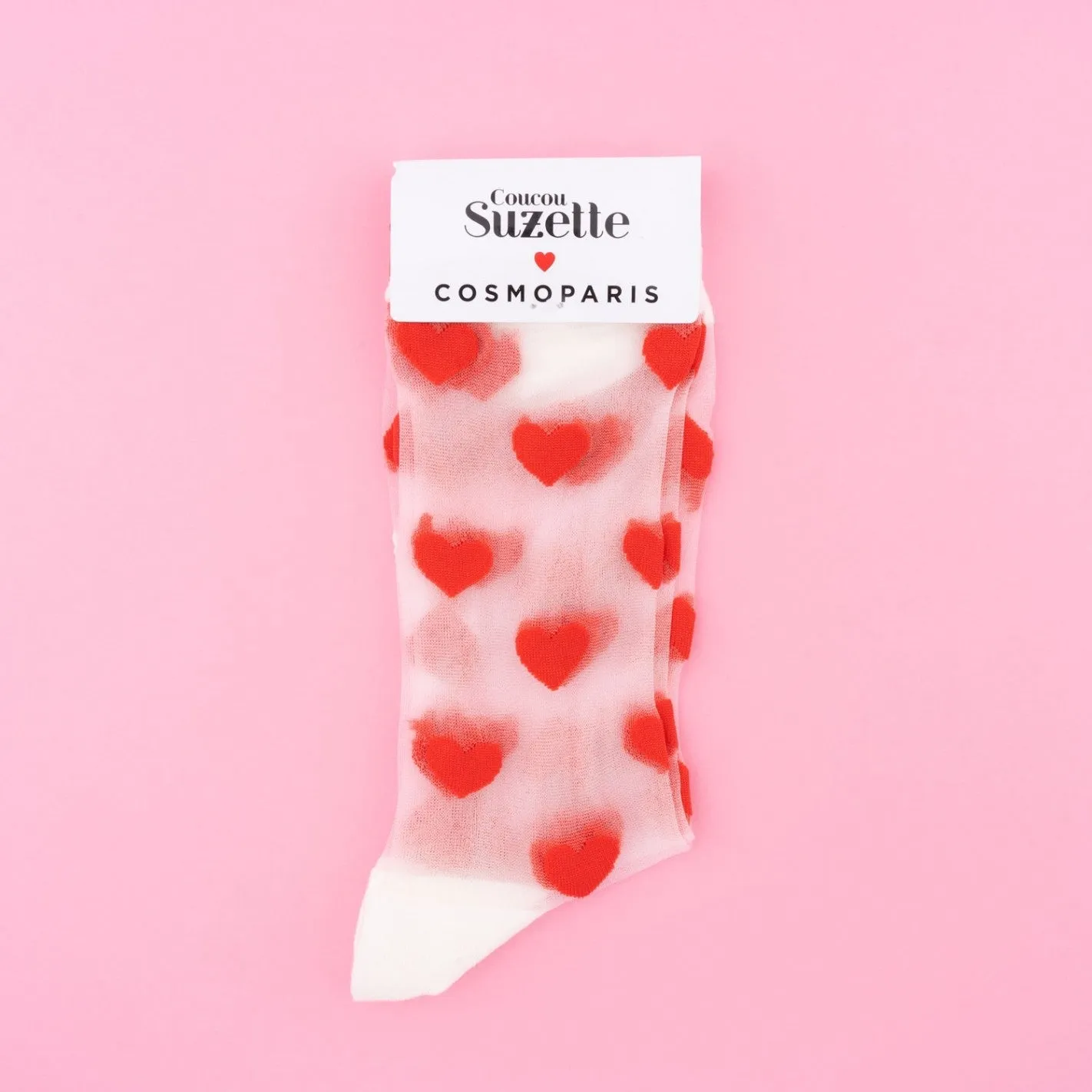 HEART SHEER SOCKS