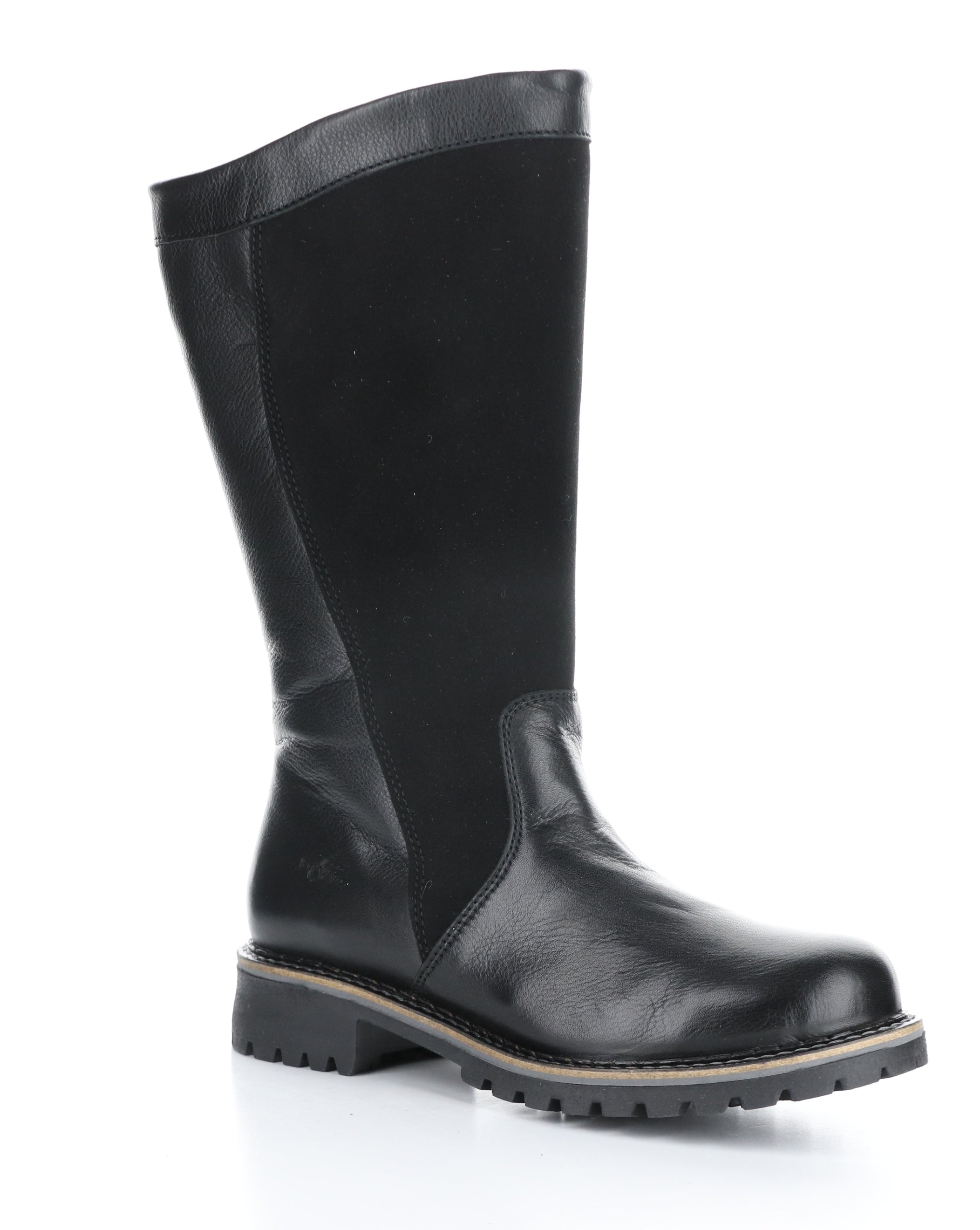 HENRY BLACK Round Toe Boots