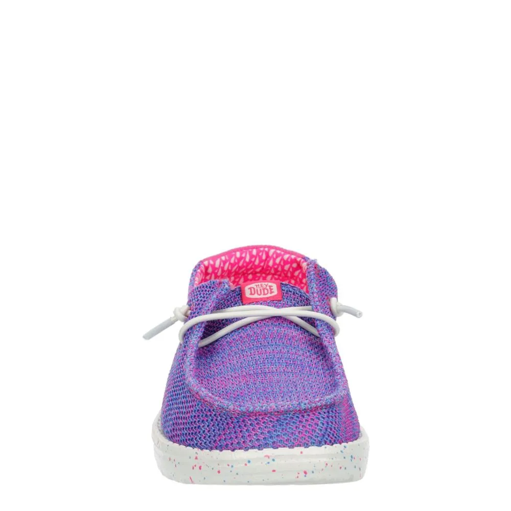 HEYDUDE  GIRLS WENDY YOUTH SLIP ON SNEAKER