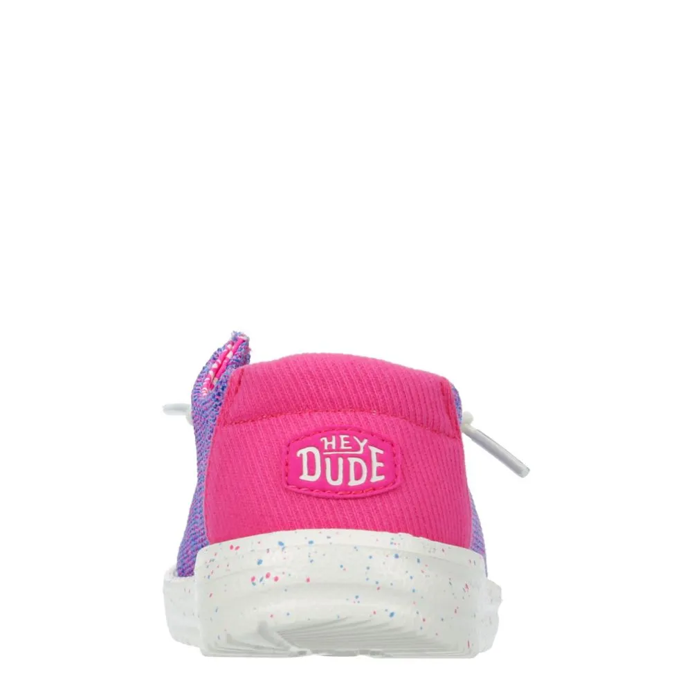 HEYDUDE  GIRLS WENDY YOUTH SLIP ON SNEAKER