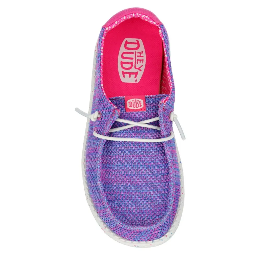 HEYDUDE  GIRLS WENDY YOUTH SLIP ON SNEAKER