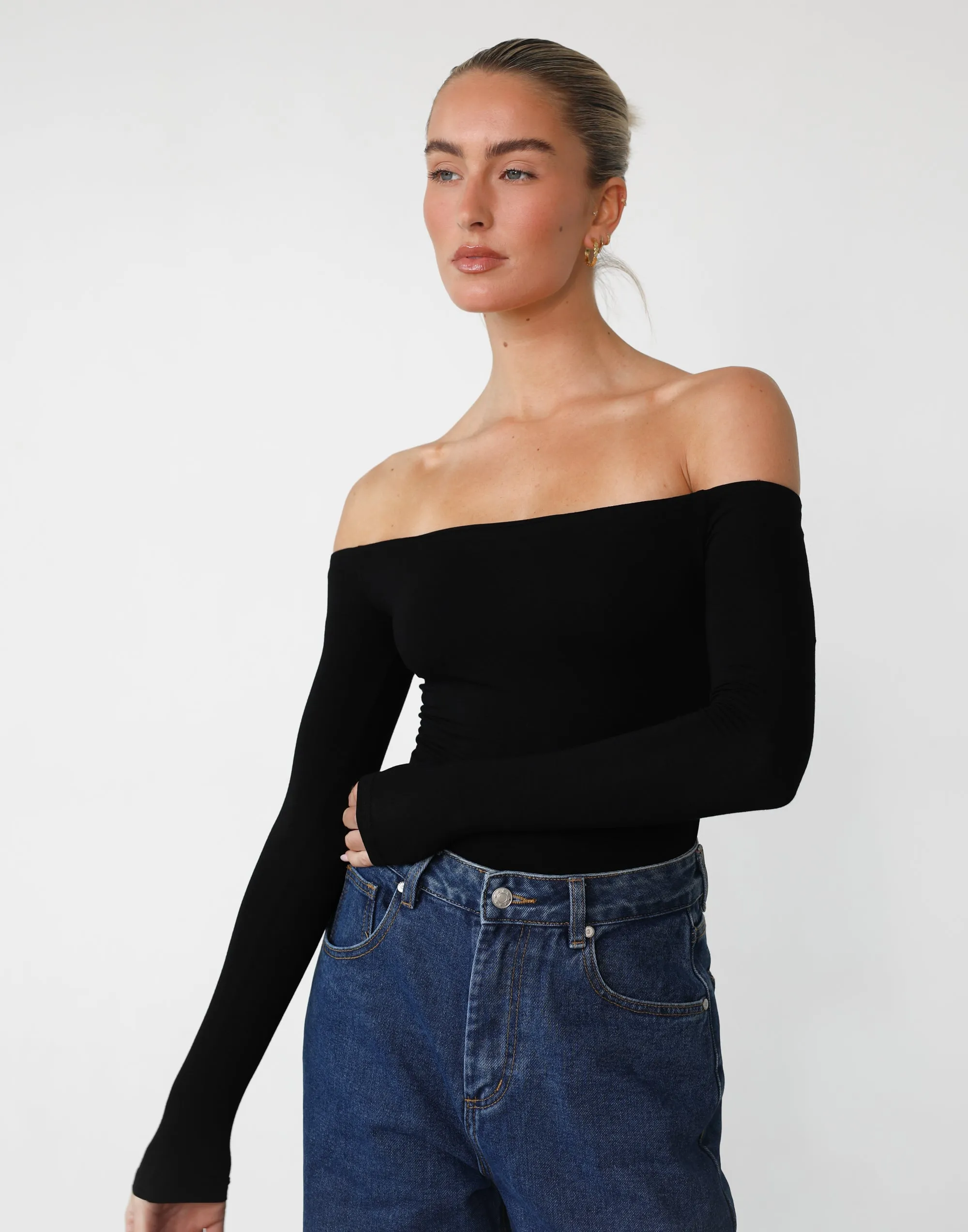 Iris Bodysuit (Black)