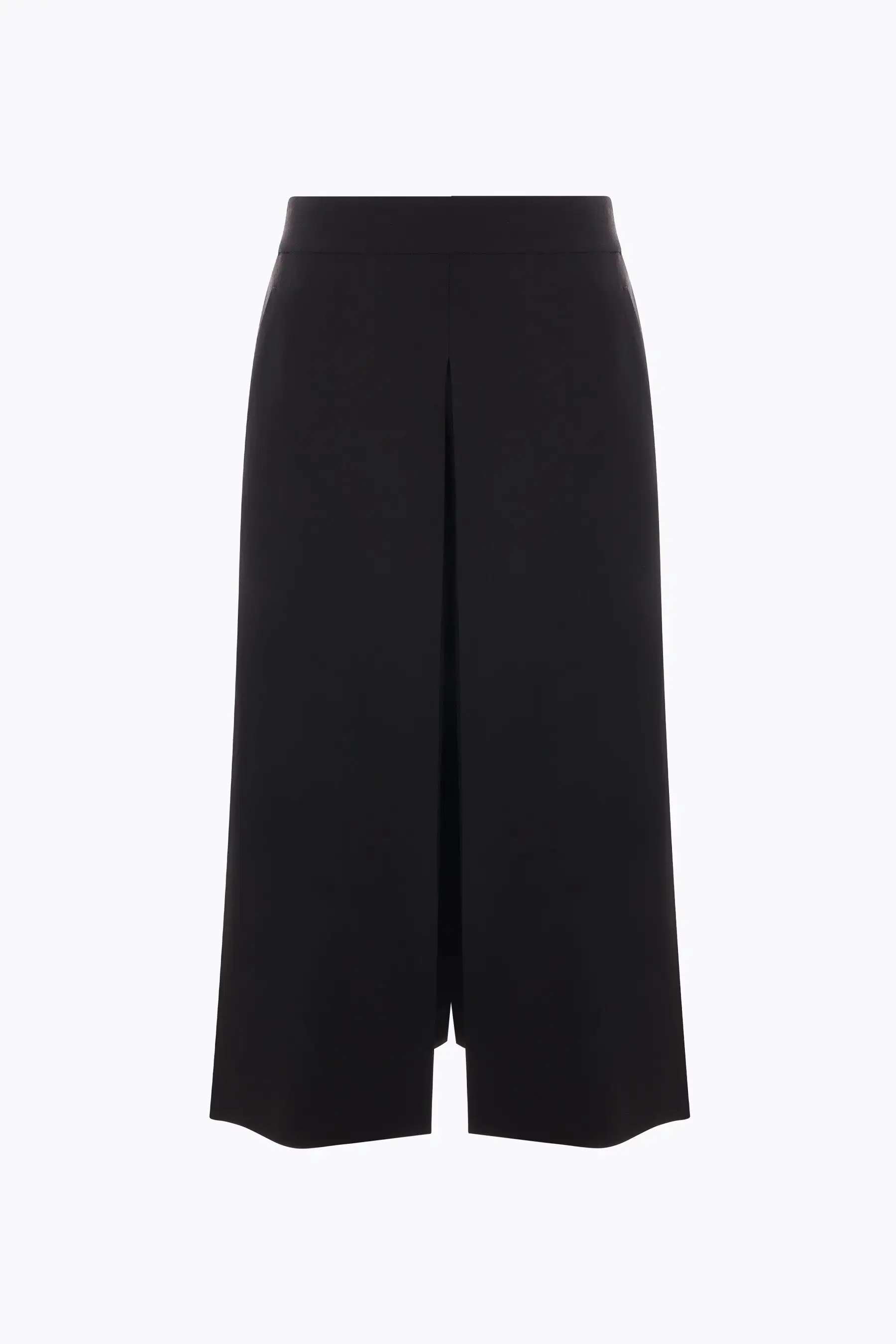 Jena wool blend midi skirt with splits