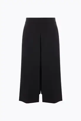 Jena wool blend midi skirt with splits