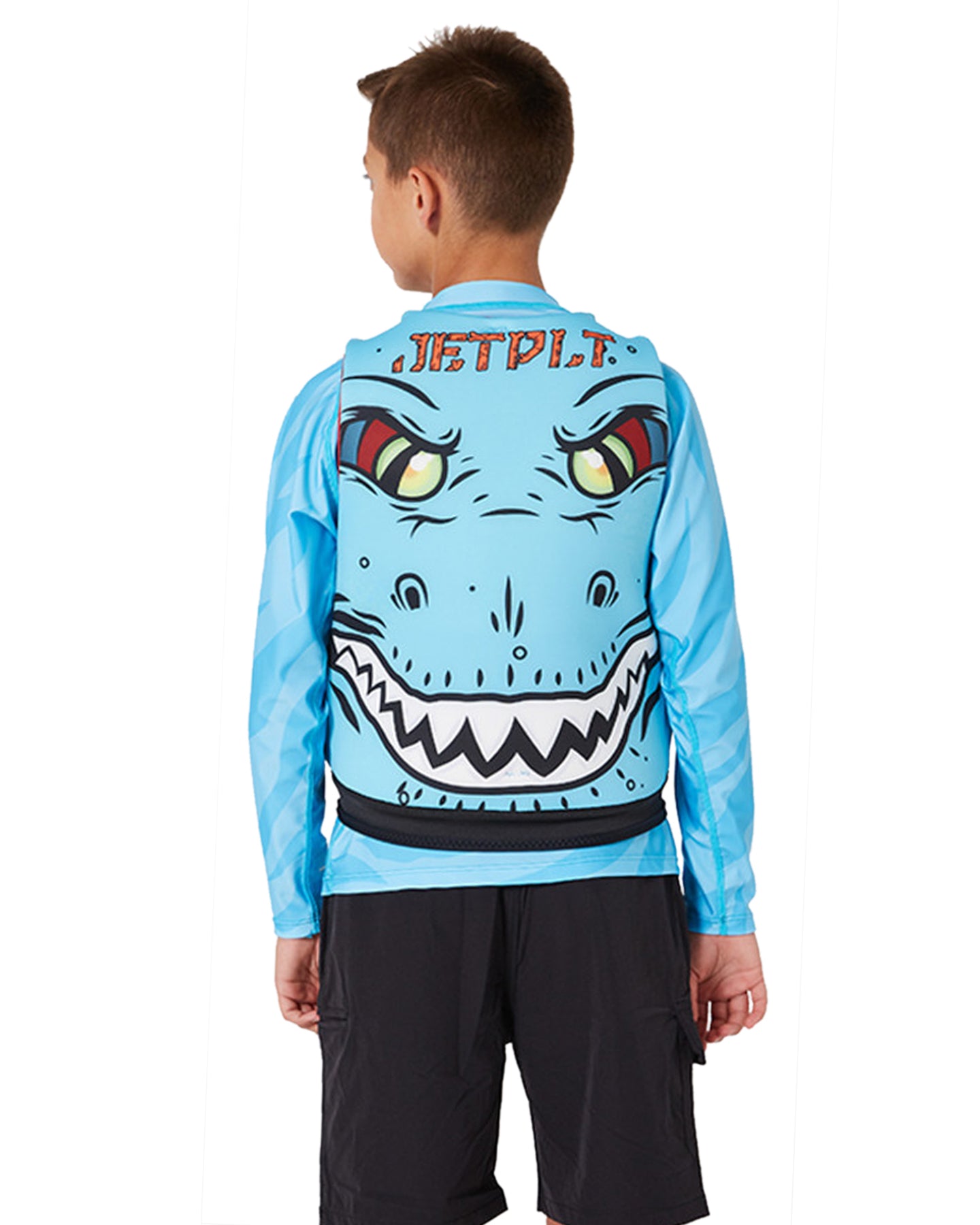 Jetpilot Boys Rex Youth Cause Neo Vest - Blue - 2024