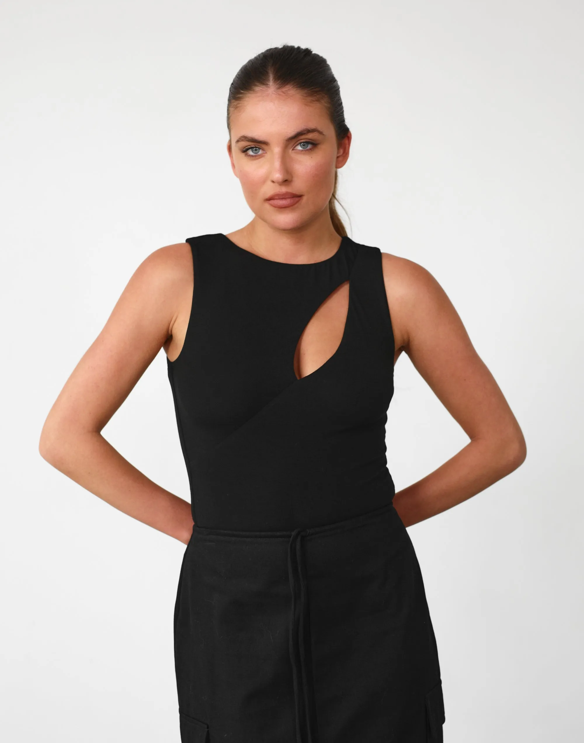 Kimmy Bodysuit (Black)