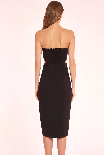 Kloss Side Cutout Midi Dress