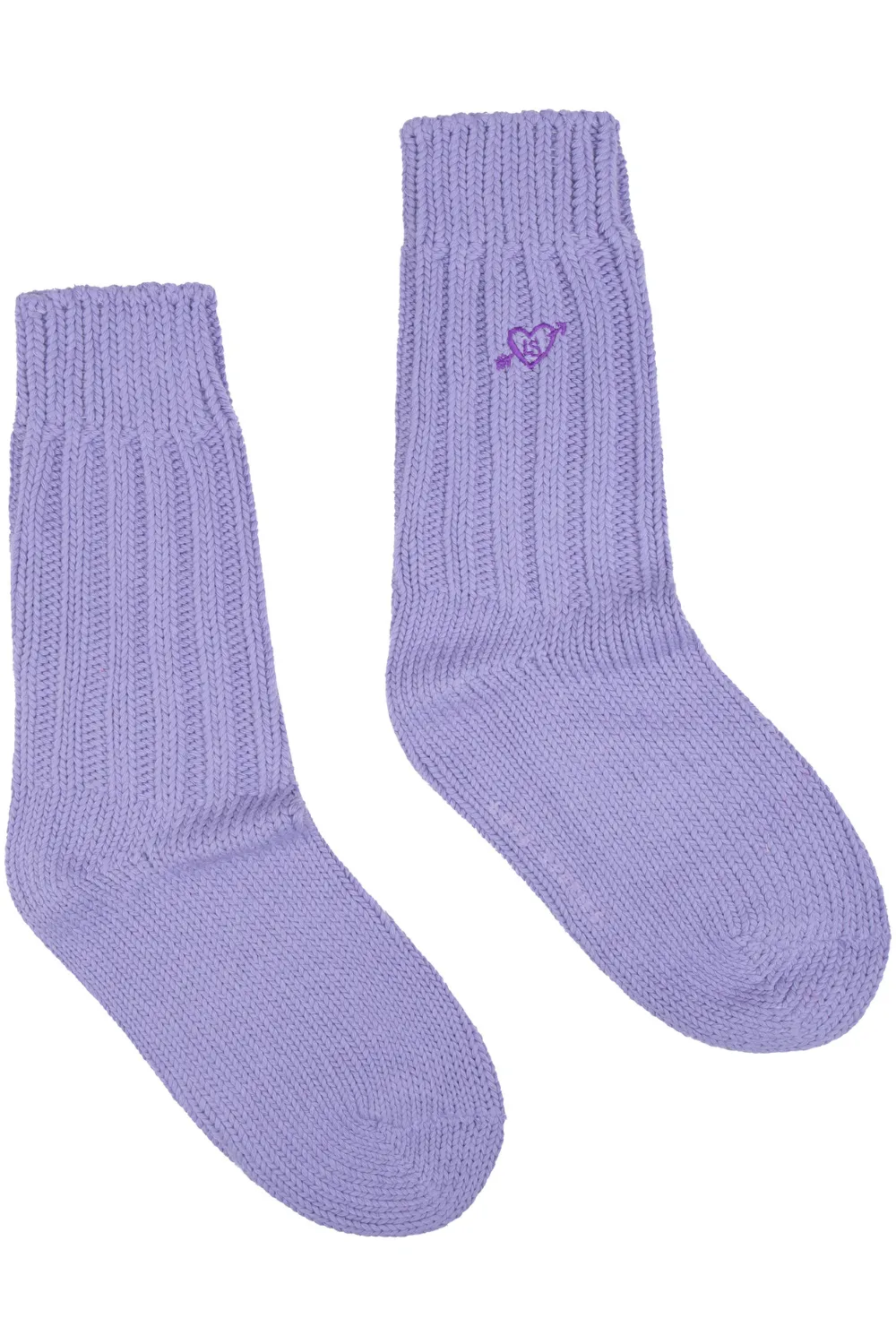 Knitted Ribbed Socks