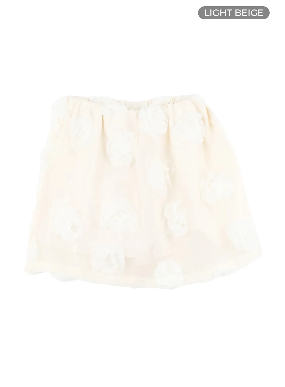 Layered Floral Mini Skirt OM428