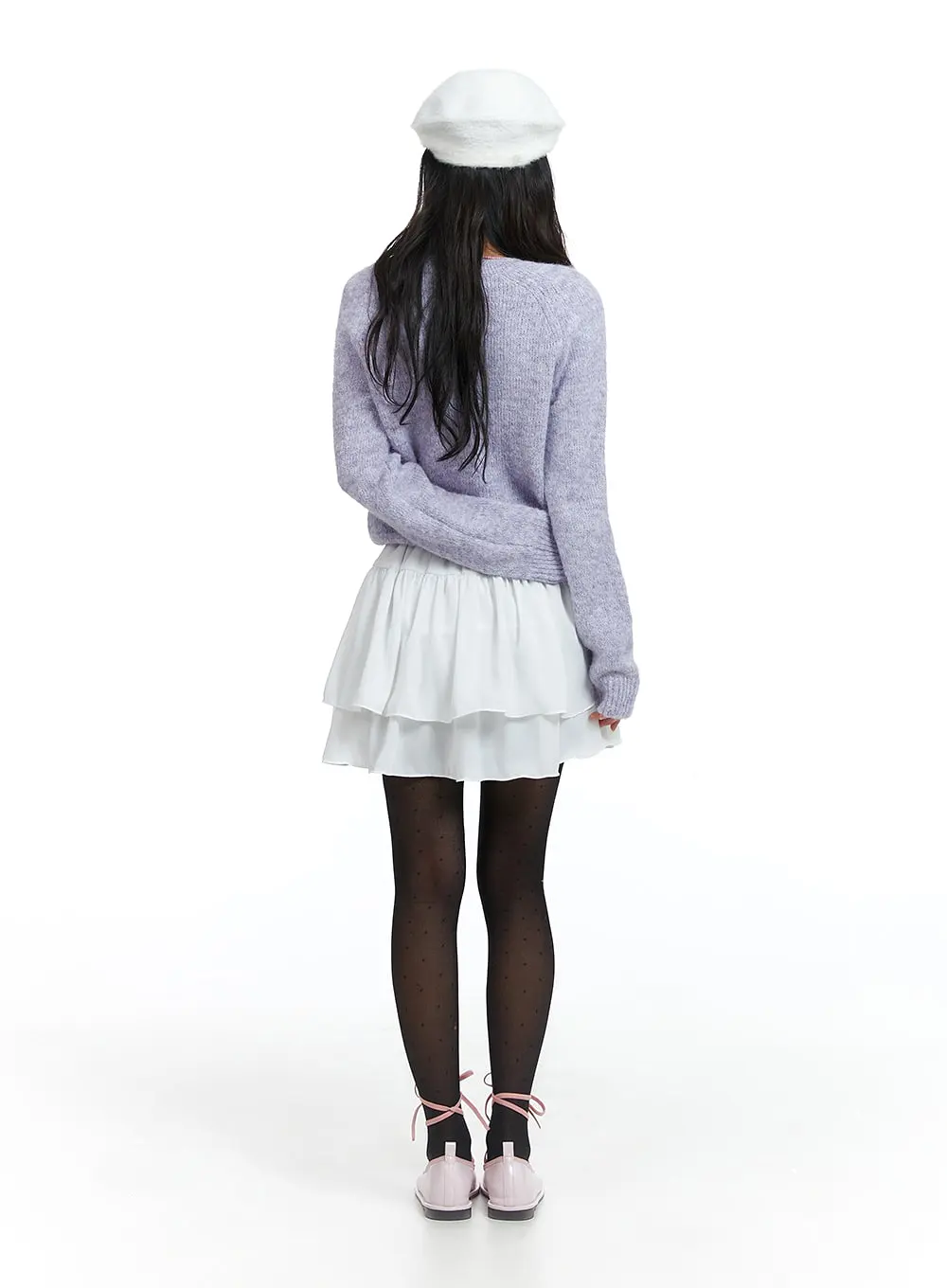 Layered Mini Skirt OJ424