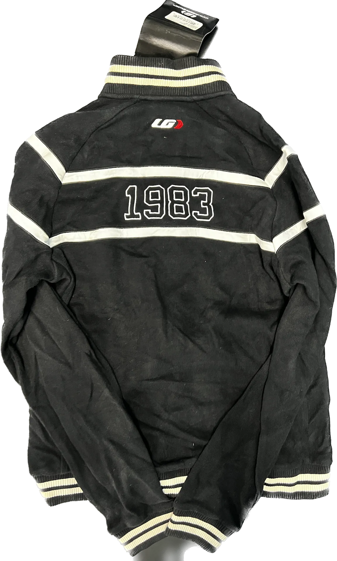 Louis Garneau Vintage Jersey  Track Jacket- Size Medium