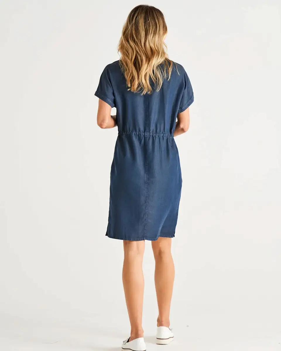 Lyocell Shirt Dress