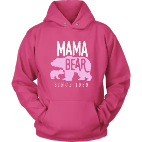 Mama Bear Since 1959 Hoodie Sweatshirt