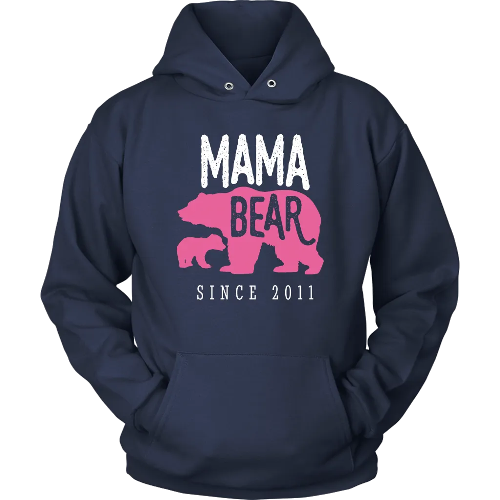 Mama Bear Since 2011 Hoodie Sweatshirt