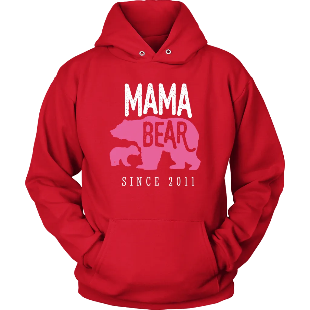 Mama Bear Since 2011 Hoodie Sweatshirt