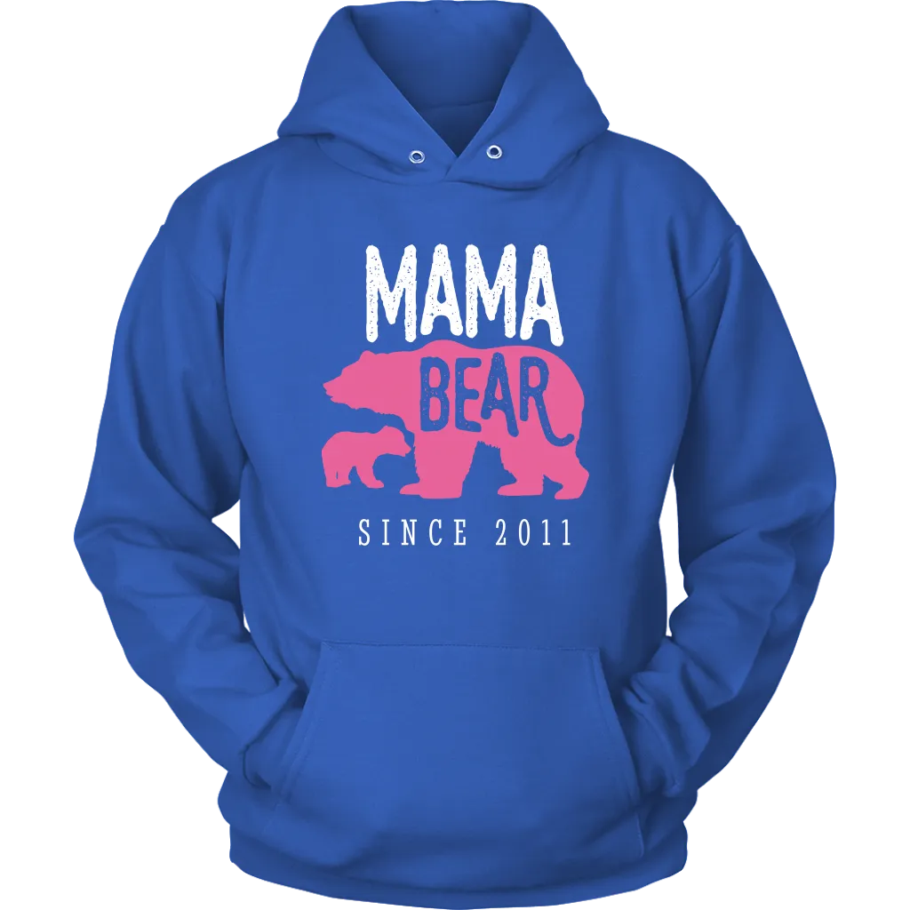 Mama Bear Since 2011 Hoodie Sweatshirt