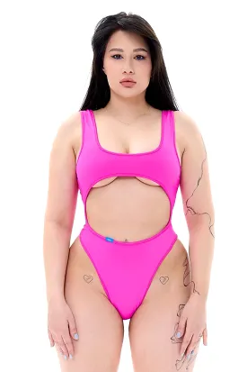 MD Siren Bodysuit - Matte Pink